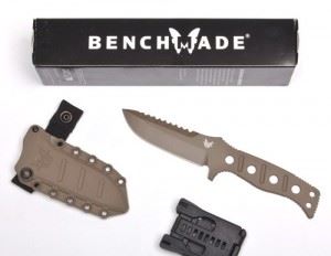 BENCHMADE 美国蝴蝶375SN ADAMAS双刃战术直刀