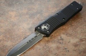 Microtech 美国微技术 142-10 恐龙双刃直跳军刀正品野营刀具【原装进口】