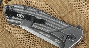 美国Zero Tolerance零误差ZT  0801 BW Todd Rexford Design Folding Knife 限量版 黑色沧桑石洗 折刀