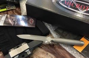 MICROTECH 美国微技术 全钢一体直刀军刀正品野营刀具【原装进口】