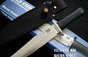 Cold Steel 美国冷钢 37S “Recon Scout”侦察兵三美钢直刀