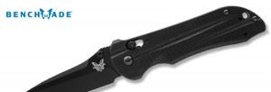 BENCHMADE 美国蝴蝶909BK Special Black Tanto Stryker II Axis Lock Model 黑色袭击者经典战术折刀