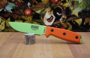 美国ESEE 4P-VG 绿色涂层著名丛林生存刀