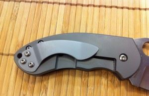 Spyderco 美国蜘蛛 C183TIP BURCH CHUBBY TI PLAIN EDGE S30V BLADE STEEL FOLDING KNIFE 2014新款 