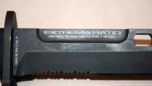 Extrema Ratio 意大利极端武力 FULCRUM bayonet 阿富汗军用黑色刺刀