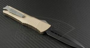 Microtech 美国微技术 142-1TA Combat Troodon D/E Black Standard  