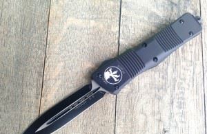 Microtech 微技术138-1T,138-1Troodon DE Black Std 恐龙系列军刀正品野营刀具【原装进口】