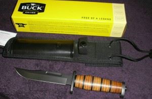 BUCK 美国巴克 Brahma Knife Buck 119经典猎刀
