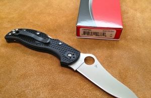 SPYDERCO美国蜘蛛C90PBK VG-10黑柄折刀