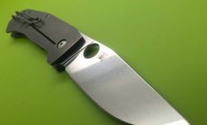 SPYDERCO 美国蜘蛛 Slysz Bowie CTS XHP Titanium C186TIP 定制款钛合金柄