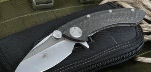 美国微技术Microtech2012年亚特兰大刀展收藏品30K剑标定制版折刀