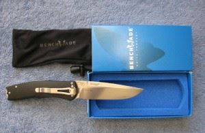 美国蝴蝶BENCHMADE 890 全刃-白色 新款折刀