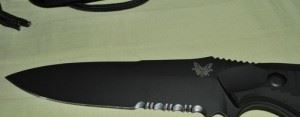 BENCHMADE 美国蝴蝶 BM.140SBK 黑色半齿战术直刀