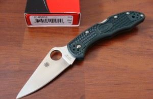 Spyderco美国蜘蛛C11PGRE  ZDP-189墨绿色折刀