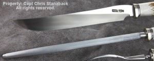 美国兰德尔Randall Knife 6-9 三件套餐刀