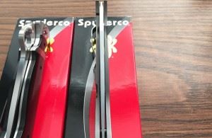 SPYDERCO 美国蜘蛛C185TIP Farid K2 CPM 10V灰色钛柄折刀