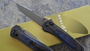 BENCHMADE 美国蝴蝶 710-142 金盒限量大马士革