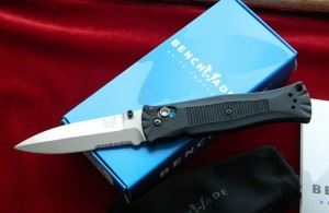 BENCHMADE 美国蝴蝶 530S 银色半齿