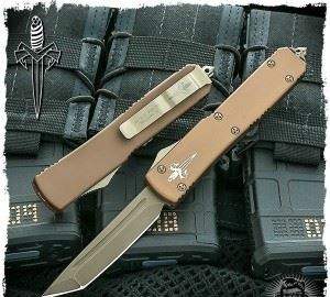 MICROTECH 美国微技术 Ultratech Desert Tactical Tanto T/E T头土豪版直跳