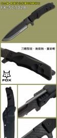 FOX 意大利狐狸 FX-SCT02B 轻量强化战术刀