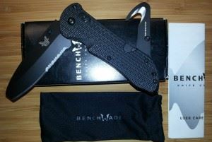 BENCHMADE 美国蝴蝶BM-916SBK triage...