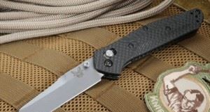 BENCHMADE美国蝴蝶940-1 Carbon Fiber Folding S30V黑刃折刀